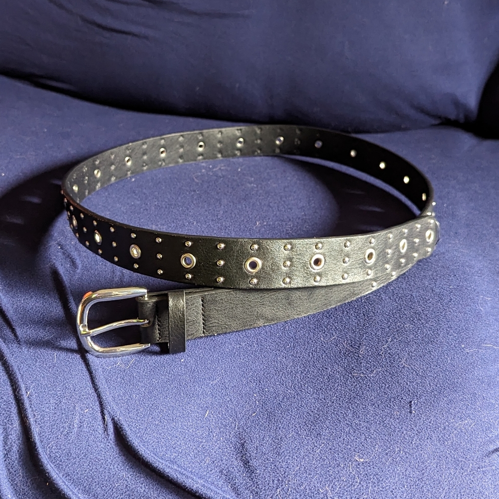 Punk eyelets belts - Picture 3 of 4